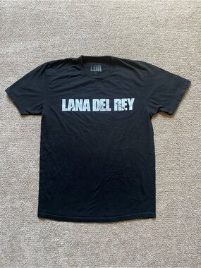 2024 Lana Del Rey Black Tour Tee